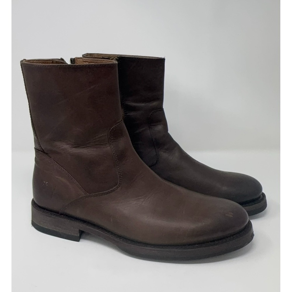Frye Brown Ankle Boots